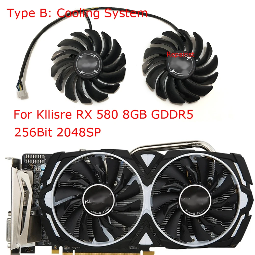 2 sztuk/zestaw, T129215SU,VGA  – Rx 580 8Gb 2048Sp Gpu recenzja i cena
